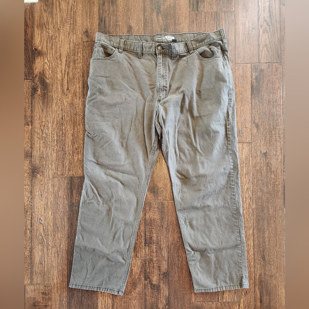 Carhartt Men's Gray Utility Pants Size 44x32